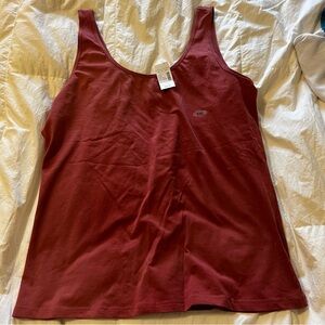 Maurices NWT Rust Stretch Tank Top